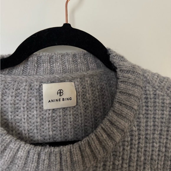 Anine Bing Sydney gray crewneck - Picture 4 of 6